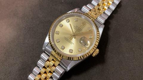 ロレックス ROLEX デイトジャスト 16233G W番