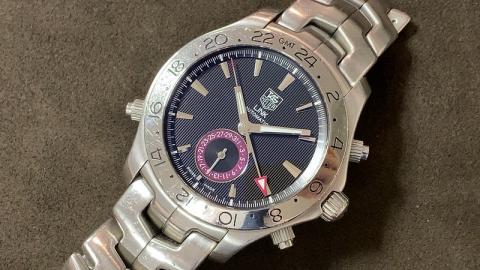 タグホイヤー TAG HEUER リンク GMT WJF2115