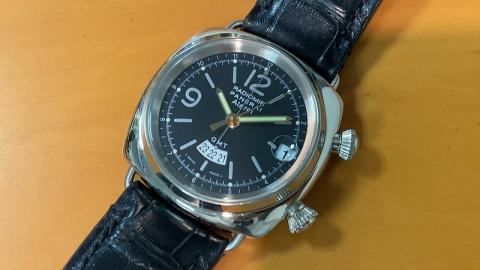 パネライ PANERAI ラジオミール GMTアラーム PAM00046