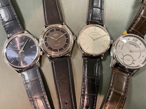 ランゲ&ゾーネ A.LANGE&SOHNE サクソニア フラッハ 201.027 , 他3点