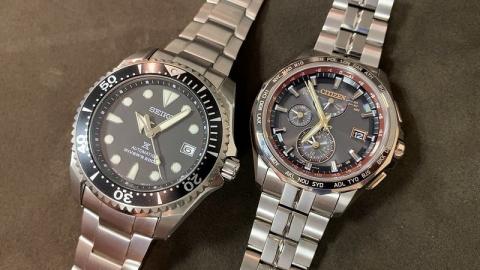 シチズン CITIZEN アテッサ BRAVE BLOSSOMS限定 AT9095-68E , SEIKO ダイバーズ200 SBDC029