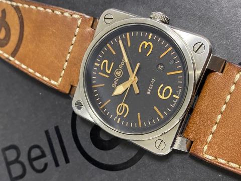 ベル&ロス Bell&Ross アヴィエーション ゴールデンヘリテージ BR03-92-S