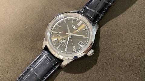 セイコー SEIKO GS スプリングドライブGMT SBGE227