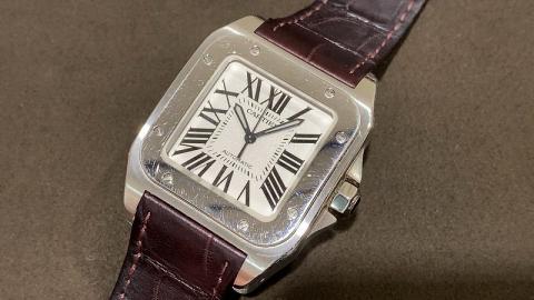 カルティエ CARTIER サントス100 MM 2878