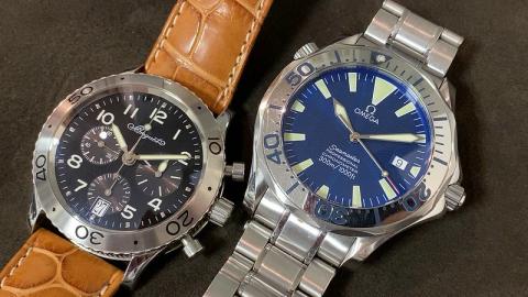 ブレゲ BREGUET トランスアトランティック 3820ST , オメガ SE300 2255.80