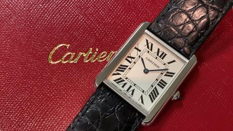 カルティエ CARTIER タンク ソロ LM QZ W5200003