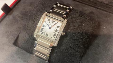 カルティエ CARTIER タンクフランセーズ MM QZ W4TA0009