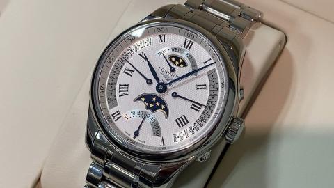 ロンジン LONGINES マスターコレクション レトログラード ムーンフェイズ L2.738.4.71.6