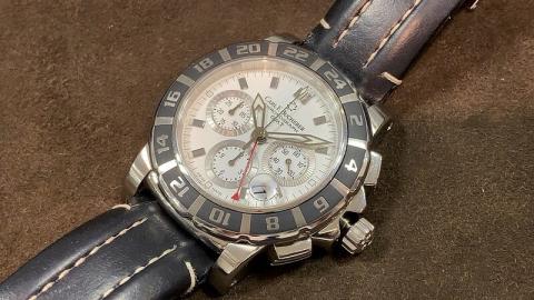 カールF・ブヘラ CARL F.BUCHERER パトラビ GMT クロノグラフ 00.10618.13.263.01