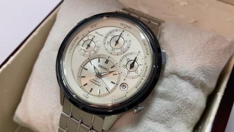 セイコー SEIKO キネティック クラウン クロノグラフ 国産クロノ40th SBCG003