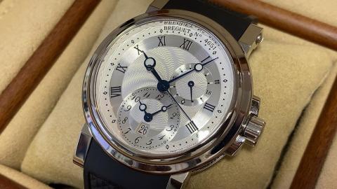 ブレゲ BREGUET マリーンGMT 5827ST/12/5ZU