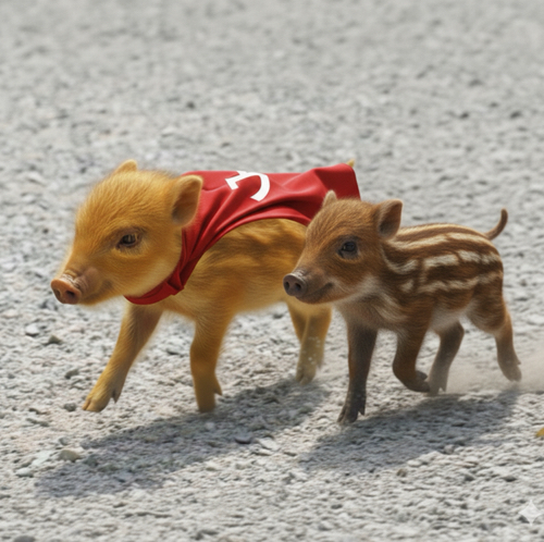 ウータン　弟と併走のアイコン