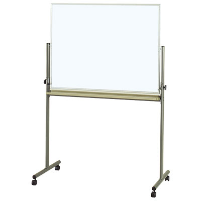 ナカバヤシ ホーロー 両面脚付ホワイトボード回転脚付1210×910 ホ-WK-U34 【取寄品】