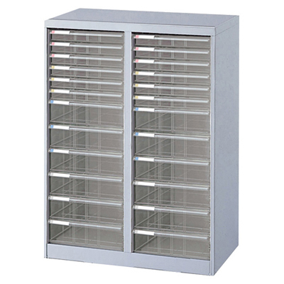 ナカバヤシ アバンテV2 フロアケース B4×2列 BF-H24 ニューグレー