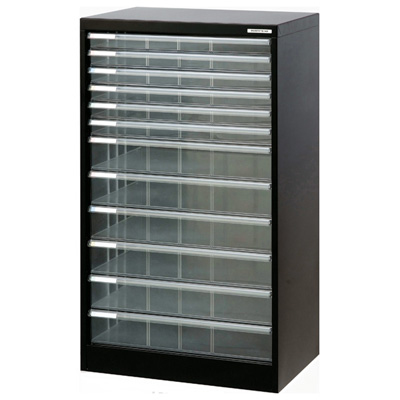 ナカバヤシ アバンテV2 フロアケース A3 浅6段・深6段 A3F-12 クロ