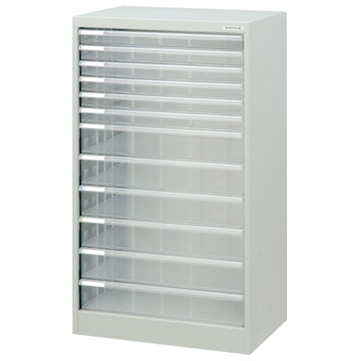 ナカバヤシ アバンテV2 フロアケース A3 浅6段・深6段 A3F-12 ニューグレー