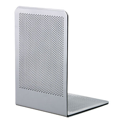 ナカバヤシ ブックエンド Pタイプ M シルバー BE-P201SM