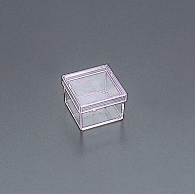 ナカバヤシ キャパティ ソリッド スクエア/フタ付タイプ CSD-BK1 クリア