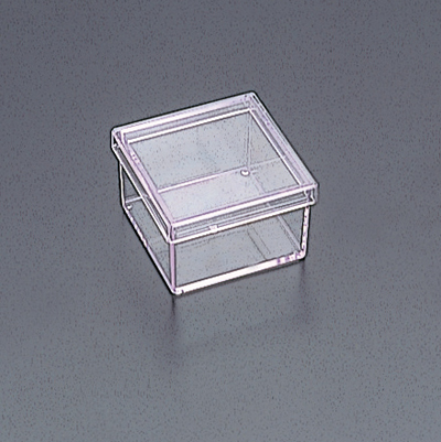 ナカバヤシ キャパティ ソリッド スクエア/フタ付タイプ CSD-BK3 クリア
