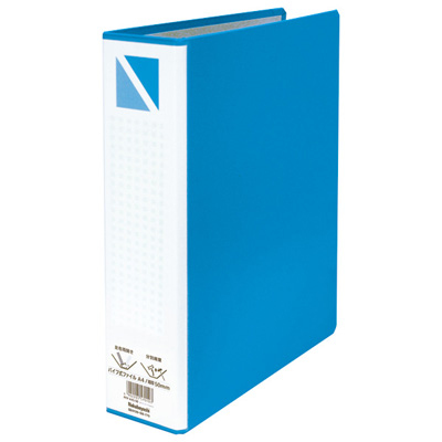 ナカバヤシ パイプ式ファイル/A4/綴厚50mm PFP-A4S-5B