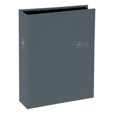 ナカバヤシ ポケットアルバム L判2段 160ポケット クールグレー TCPK-L-160-CG