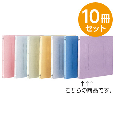 フラットファイルJ バイオレット B4 10冊セット フF-J101V