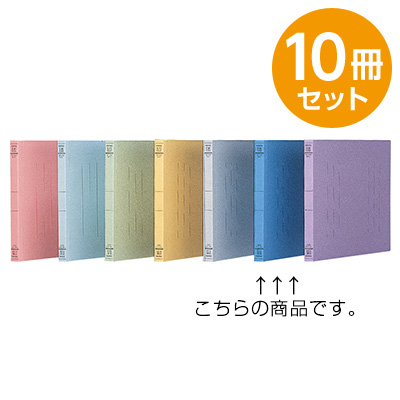 フラットファイルJ スカイブルー B5 10冊セット フF-J72SB