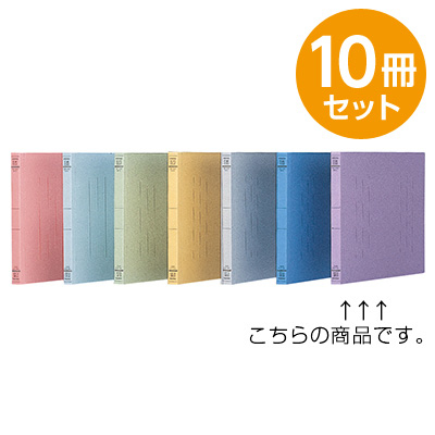 フラットファイルJ バイオレット B5 10冊セット フF-J72V