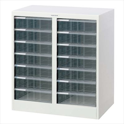 ナカバヤシ アバンテV2 フロアケース A4深7×2　シロ AF-M14