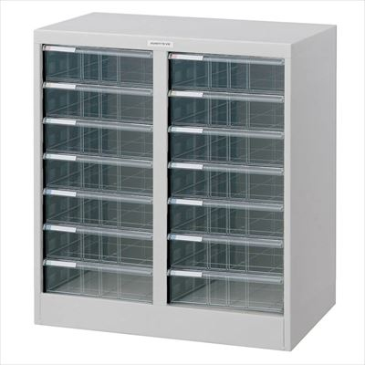 ナカバヤシ アバンテV2 フロアケース A4深7×2 ニューグレー AF-M14