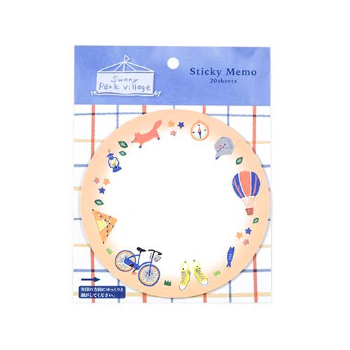 ナカバヤシ ヒポポアイランド ダイカット付箋 4 HPP-FST-4