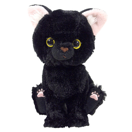 サンレモン キトン ぬいぐるみ クロネコ P-7551