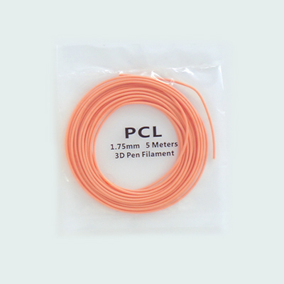 3Dペン用 PCLプラスチックフィラメント PCL5M-O オレンジ