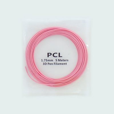 3Dペン用 PCLプラスチックフィラメント PCL5M-PI ピンク