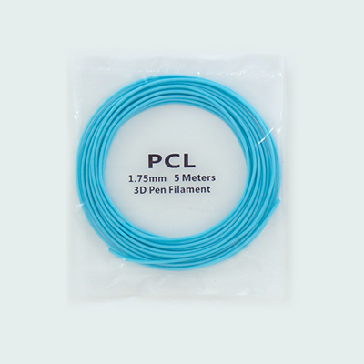 3Dペン用 PCLプラスチックフィラメント PCL5M-LB ライトブルー