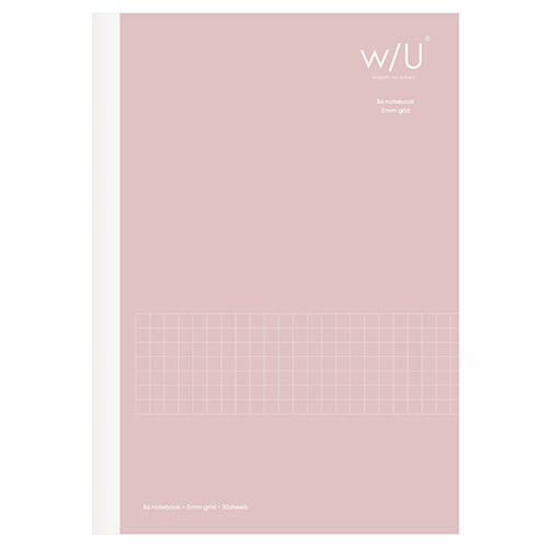 ナカバヤシ w/U B6ノート シェルピンク WU-B601-P