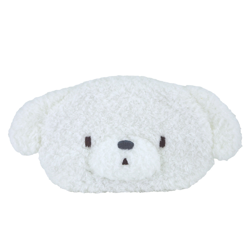 サンレモン　ふわふわたっとん ポーチ いぬ WH
