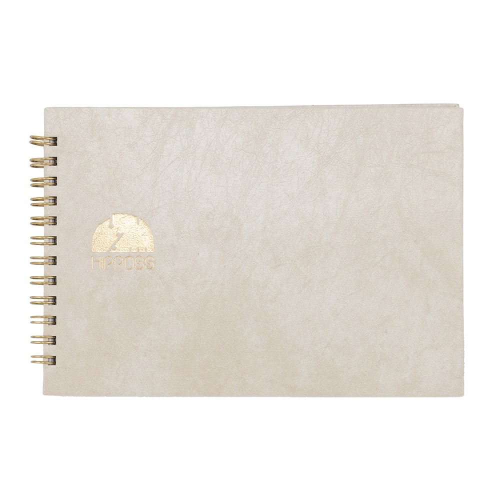 ナカバヤシ HIPPOSS ヒッポスWリングスケッチB6E/アイボリー