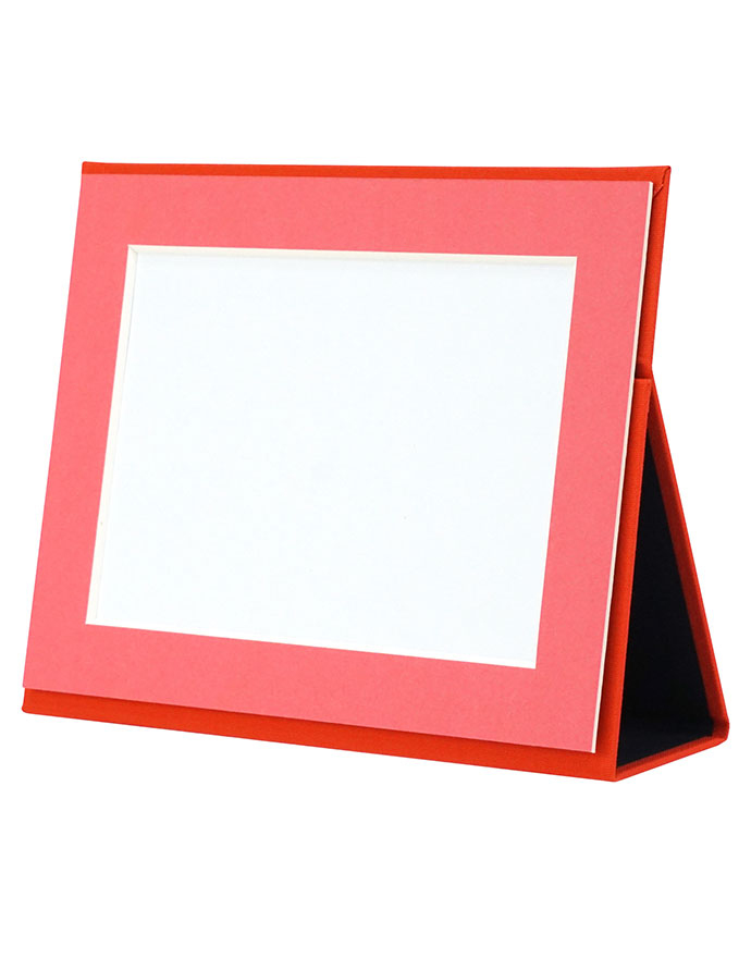 万丈　ポータブルフォトフレーム　2L判ヨコ　トマト