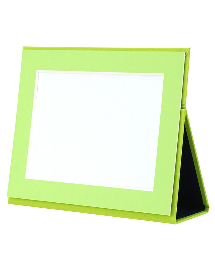 万丈　ポータブルフォトフレーム　2L判ヨコ　ライム