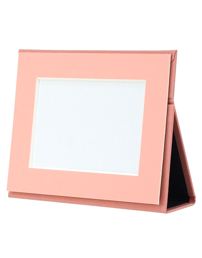 万丈　ポータブルフォトフレーム　L判ヨコ　ローズ