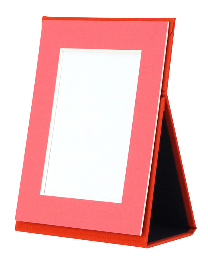 万丈　ポータブルフォトフレーム　L判タテ　トマト