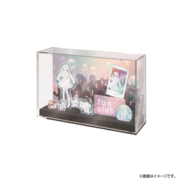 ナカバヤシ アクリルスタンドケース 高さ12cm対応 CCA-101CR (tm