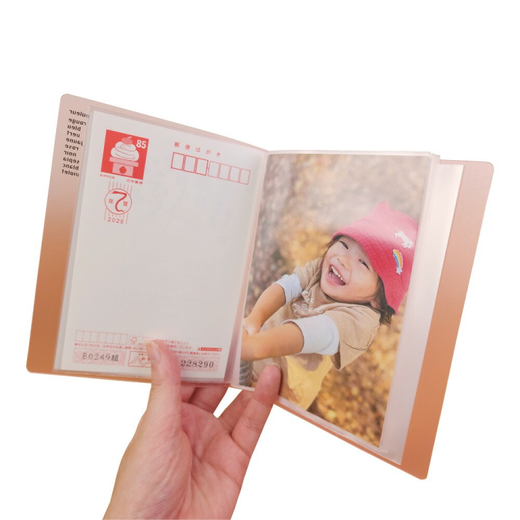 【中古品】カードファイルまとめ売り ナカバヤシ プチクルール ポストカードファイル A6 HCC-A6-B ブルー