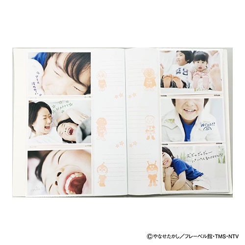 ナカバヤシ アンパンマン 5冊BOXポケットアルバム L判3段270枚収納 ア