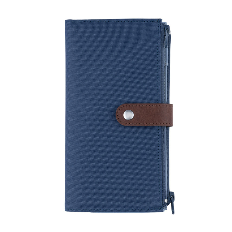 【2026年度版 手帳】 ナカバヤシ ウォレットダイアリー2026/ネイビー WD-019-26DB【ポスト投函1】