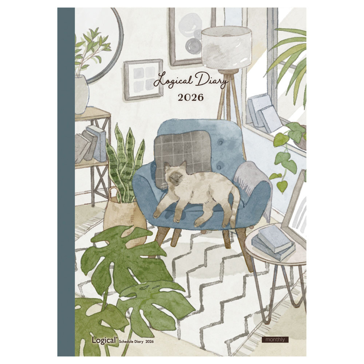 20%OFF】【2026年度版 手帳】 ナカバヤシ ロジカルダイアリー2026月間