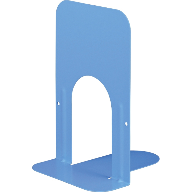 ナカバヤシ ブックエンド Ｔタイプ Ｍサイズ マットブルー BE-T202MB