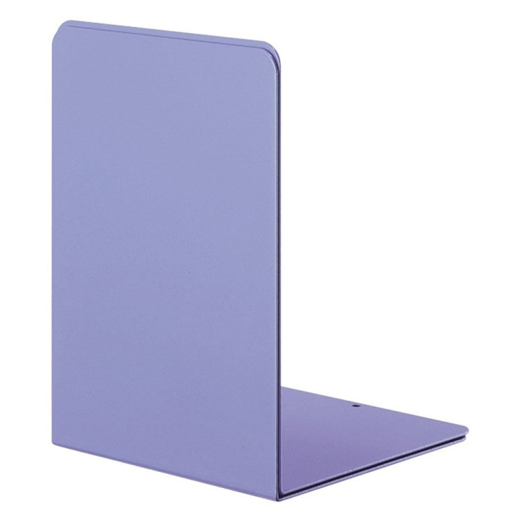 ナカバヤシ ブックエンド Ｌタイプ Ｍサイズ マットブルー BE-L202MB