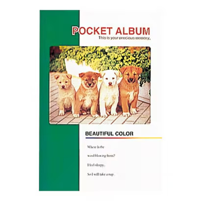 ナカバヤシ DPポケットアルバム リトルドッグ　ア-PA-48-40